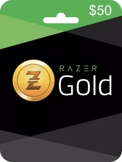 Tarjeta Razer Gold Gift Card 50 PIN (Global)