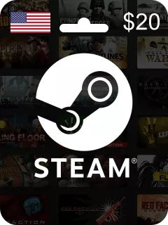 Tarjeta Steam Gift Card 20 (US)